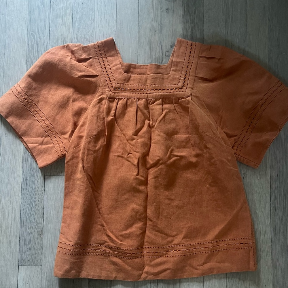 Sea New York linen top